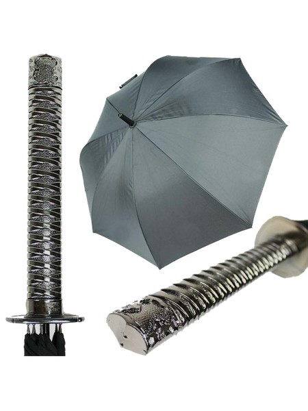 Samurai umbrella sengoku with katana handle