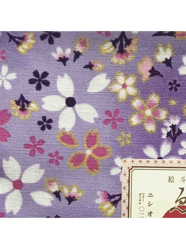 Furoshiki pink sakura motif (53x53cm)