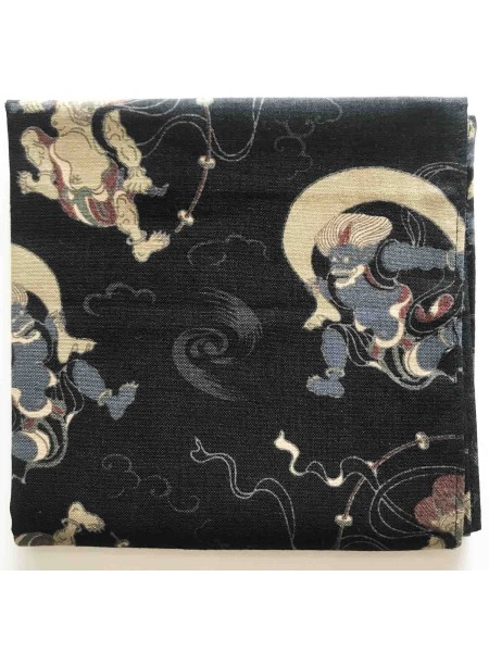 Furoshiki Fujin & Raijin motif (53x53cm)