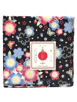 Furoshiki sakura pattern (53x53cm) black