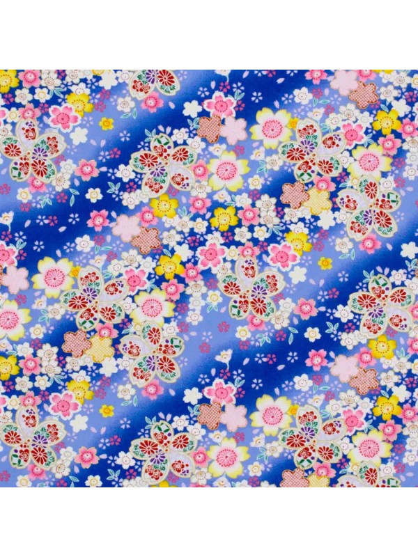 Furoshiki navy sakura motif (53x53cm)