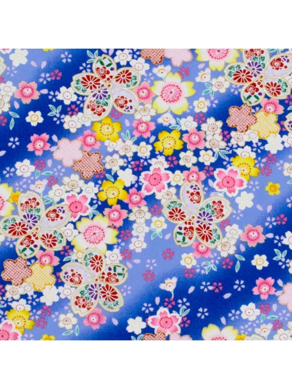 Furoshiki navy sakura motif (53x53cm)