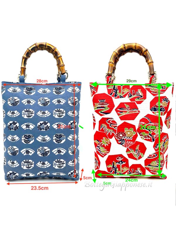 Traditional Japanese patterned bag