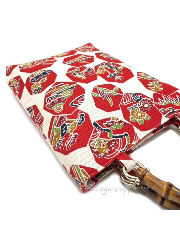 Traditional Japanese patterned bag