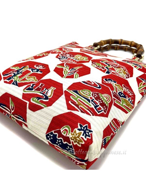 Traditional Japanese patterned bag