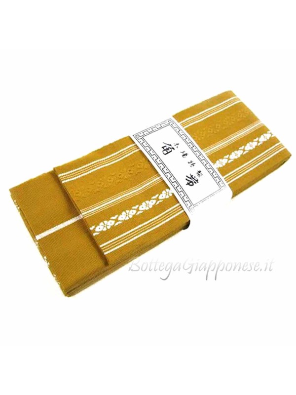 Kaku Obi amber man belt