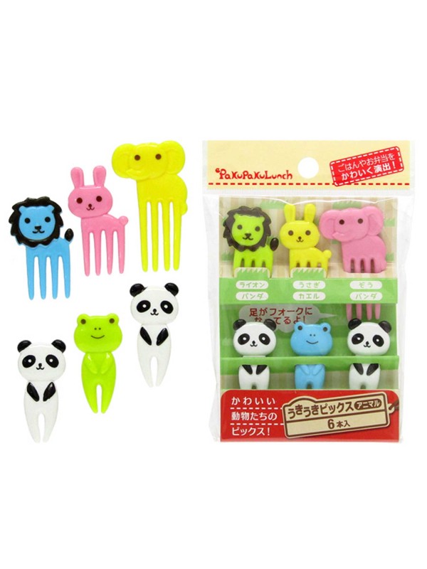 Picks decorative toothpicks animal shapes (B)