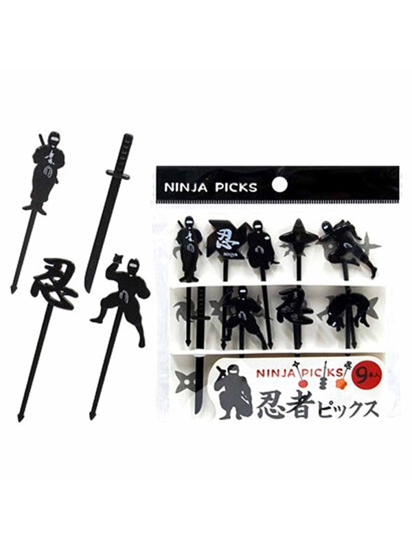 Picks decorative toothpicks ninja world