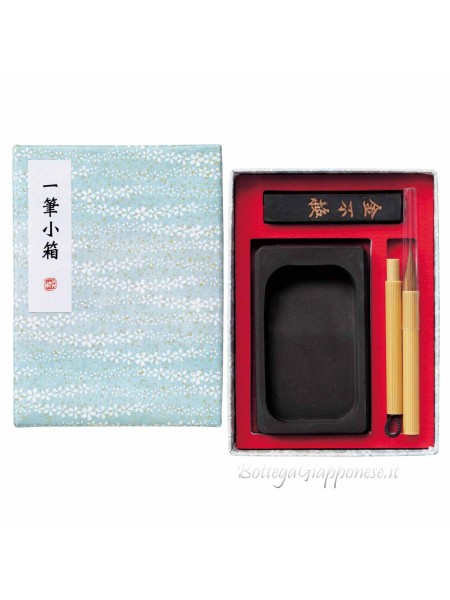 Shodo mini set sumi-e with blue box