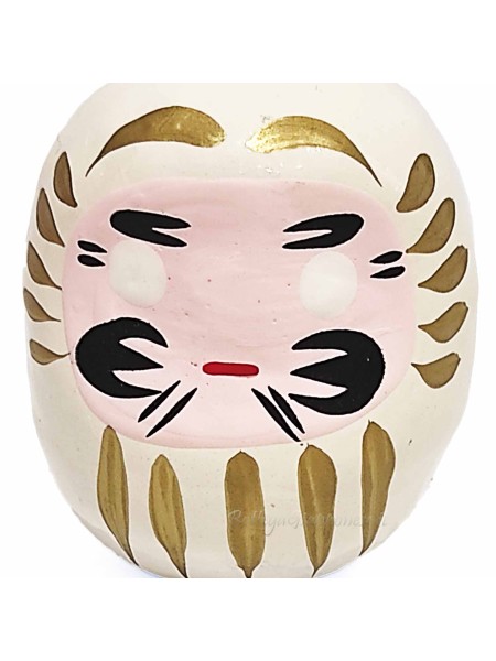 Daruma white 4,5 cm