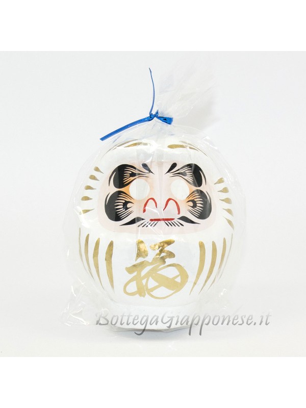 Daruma white 9 cm