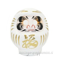 Daruma white 9 cm