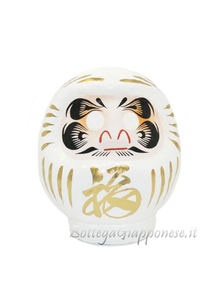 Daruma white 9 cm