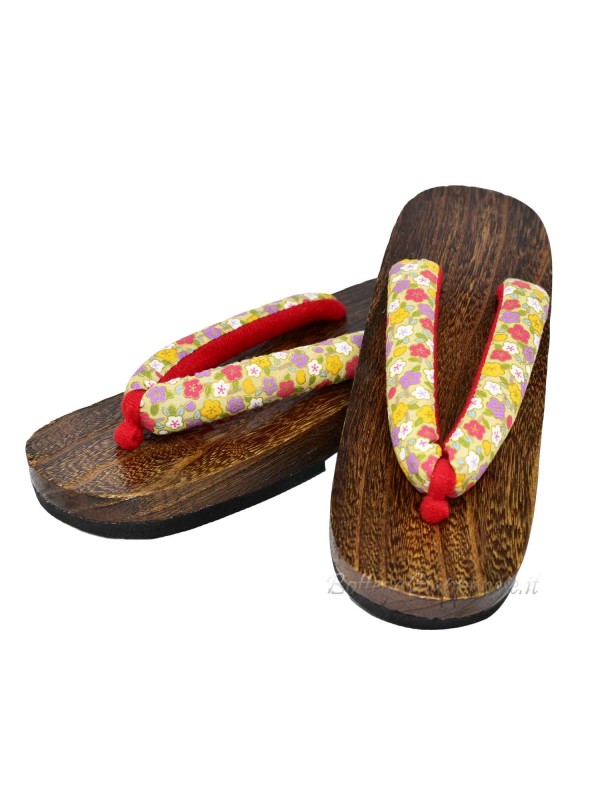 Geta Asanoha thong sandals (size M) Sayuki