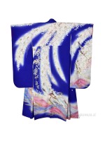 Furisode Sakura silk kimono