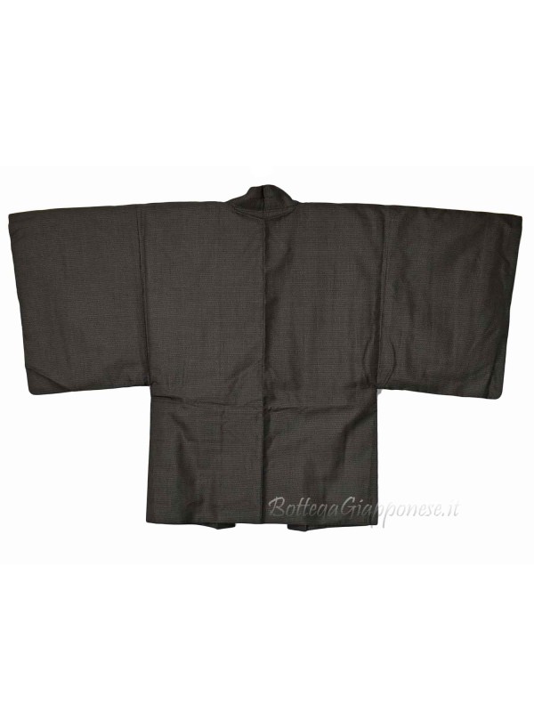 Haori jacket kimono men silk hawk