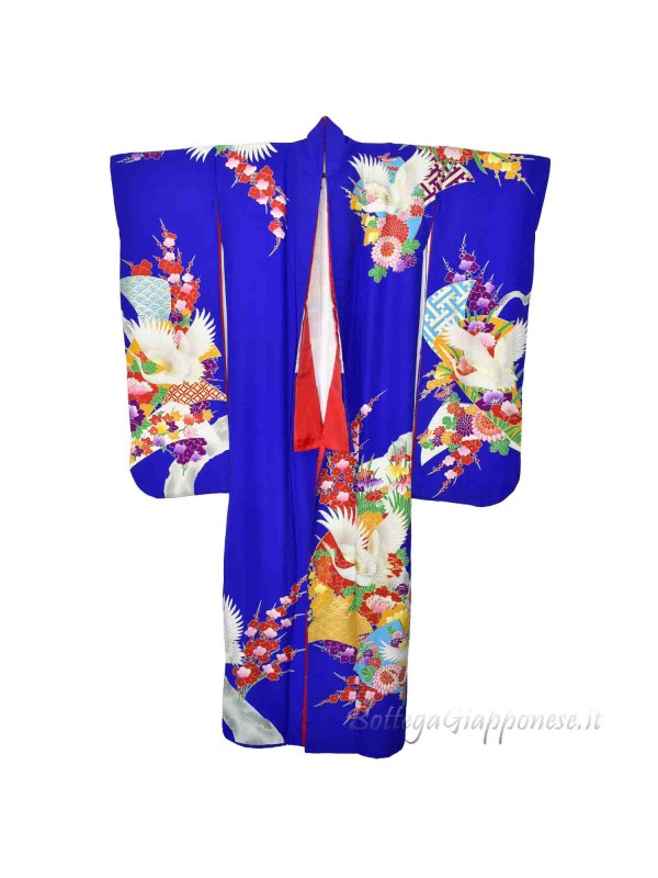 Kakeshita light blue kimono