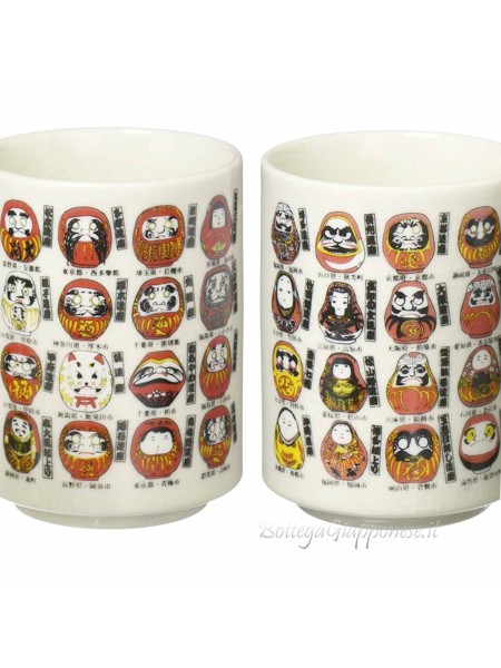 Mug | Good luck daruma glass from Japan (12)