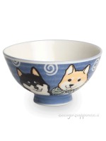 Bowl with shiba inu design (12.5x6,5cm) B