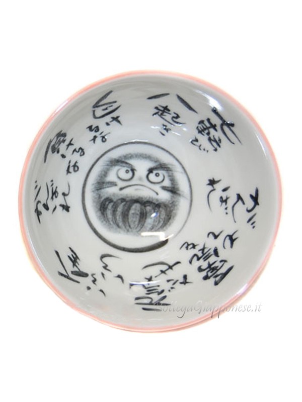 Bowl with daruma design (11,5x6,2cm)