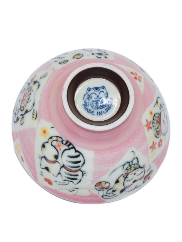 Bowl fortune cat motif (11,5x6cm)