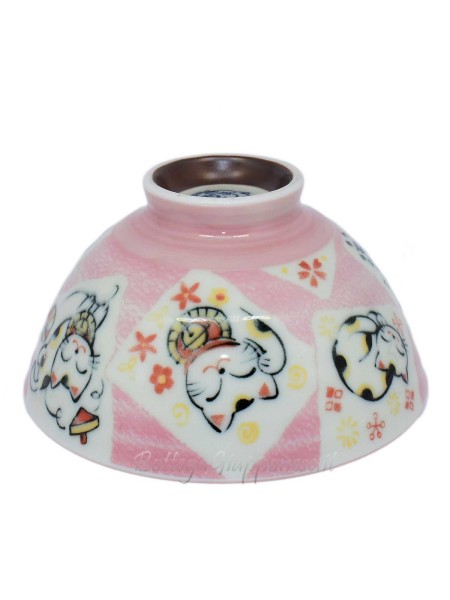 Bowl fortune cat motif (11,5x6cm)