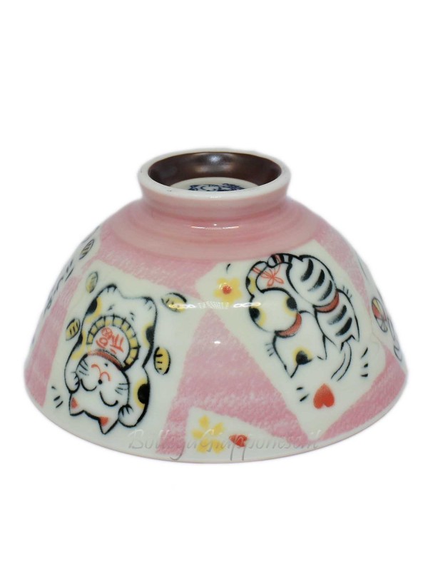 Bowl fortune cat motif (11,5x6cm)