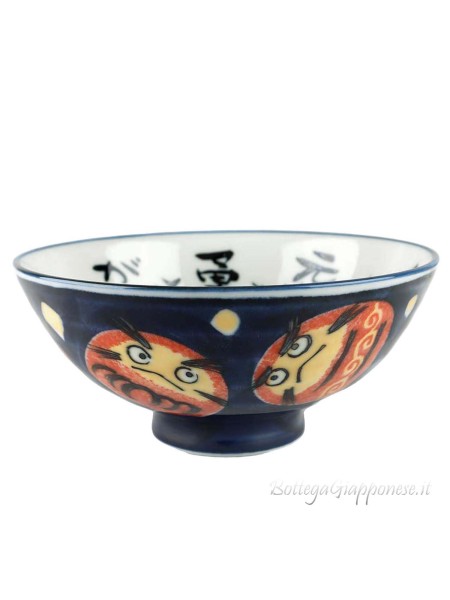 Bowl with daruma design (14,5x6,5cm)