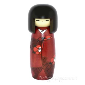 Kokeshi Soshun camellias 19cm