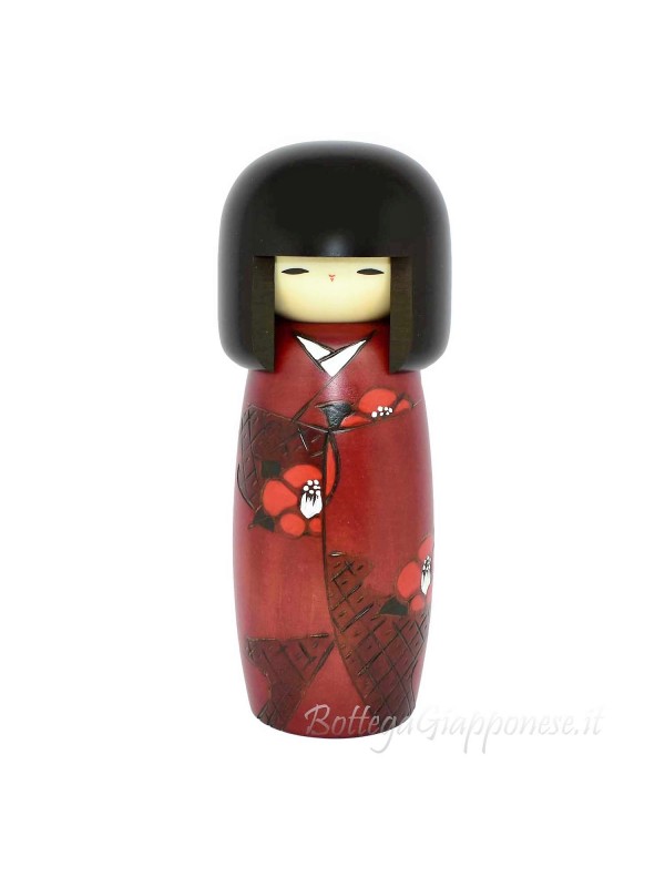 Kokeshi Soshun camellias 19cm