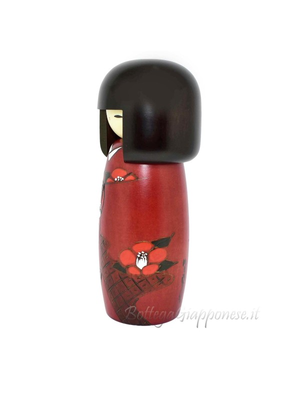 Kokeshi Soshun camellias 19cm