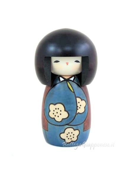 Kokeshi Kojitsu blue artisan