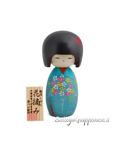 Kokeshi Hanatsumi flower collection