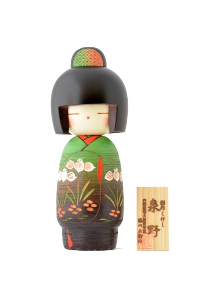 Kokeshi Beni Tsubaki red camellia