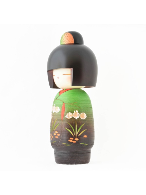 Kokeshi Beni Tsubaki red camellia