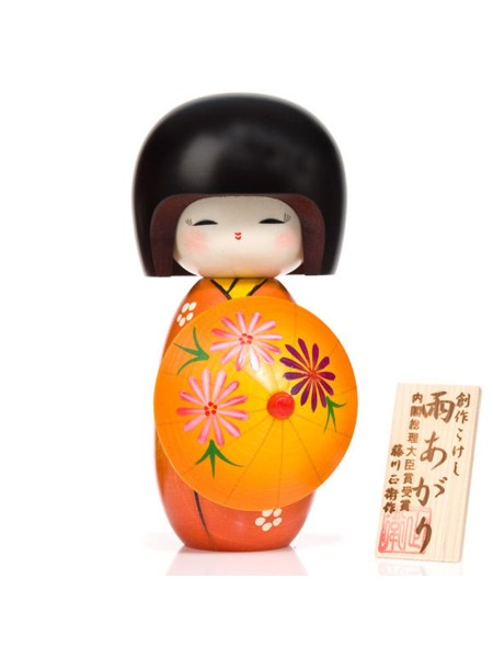 Kokeshi Ameagari after the rain