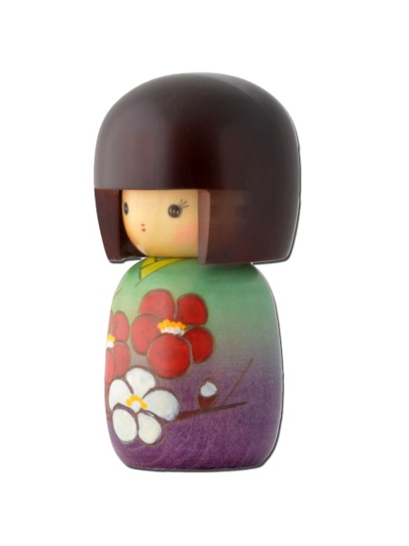 Kokeshi umè plum blossoms