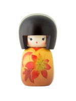 Kokeshi Momiji maple leaves