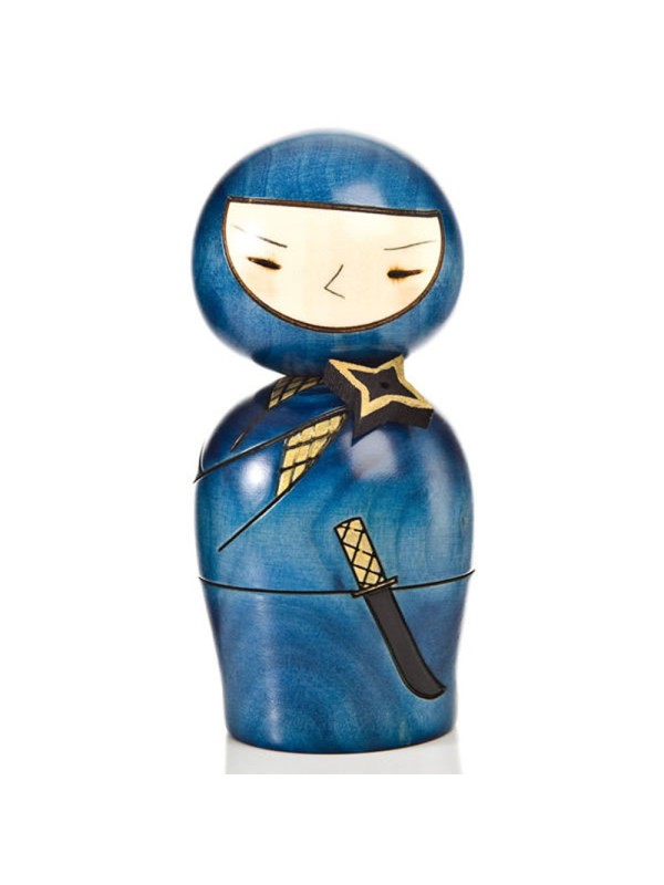 Kokeshi Ninja blue