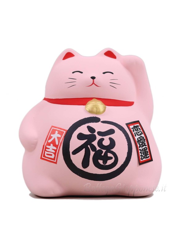 Maneki neko fukuneko pink