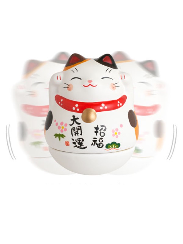 Maneki neko swinging calico