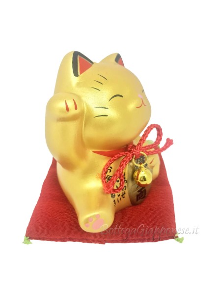 Maneki Neko Lucky Cat Stacked Round Bento Lunch Box