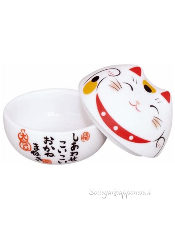 Maneki neko lucky invitations (accessory keeper)