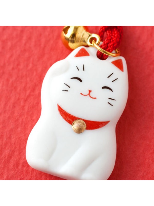 Netsuke with fuku maneki neko