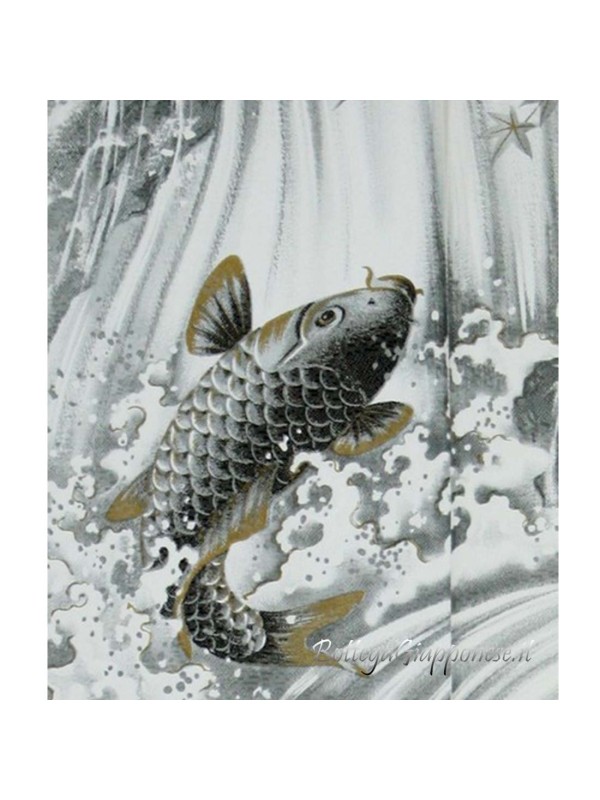 Noren koi carp Japanese curtain