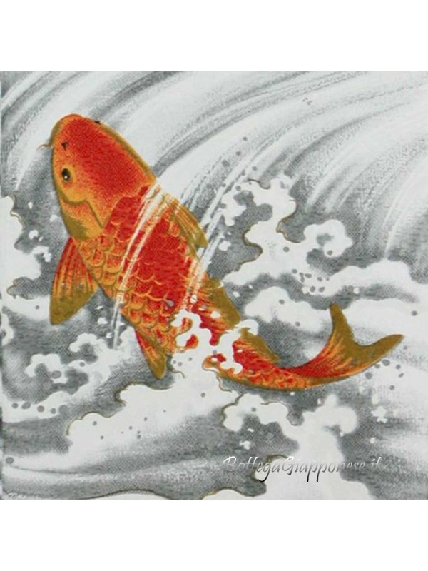 Noren koi carp Japanese curtain