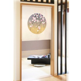 Noren Japanese sakura curtain (size 85x90)