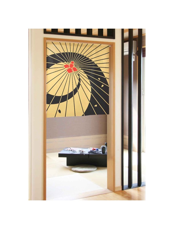 Noren Japanese umbrella curtain (size 85x90)