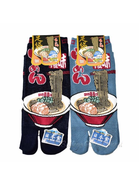 Tabi ramen design thong socks (tag.L) A