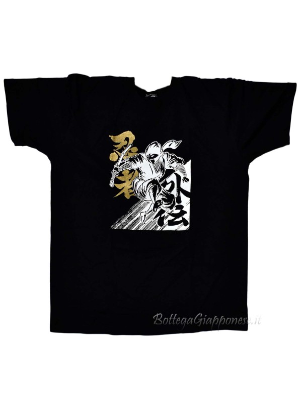 T-shirt Black ninja gaiden